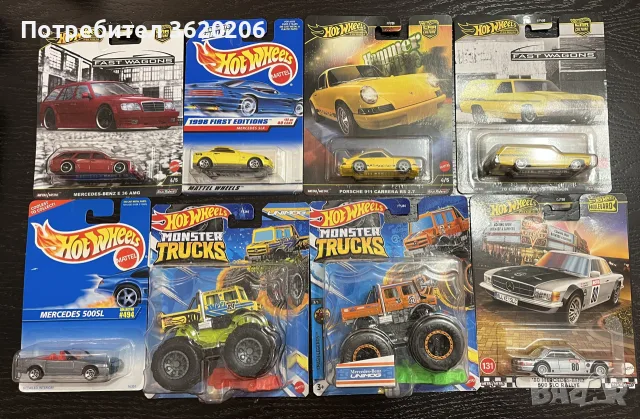 Hot Wheels Mercedes, снимка 2 - Коли, камиони, мотори, писти - 56012027