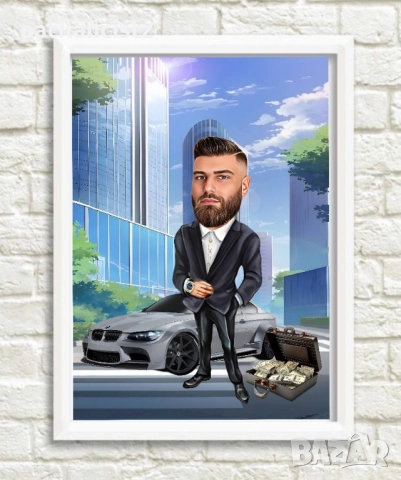 Карикатура (шарж) за рожден ден, имен ден, юбилей или друг повод, снимка 13 - Други услуги - 51600725