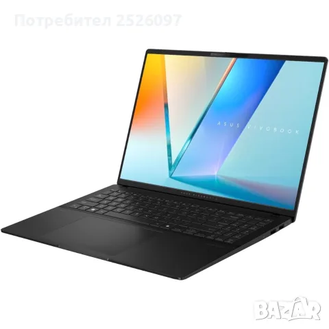 ASUS VivoBook S16 OLED/120Hz 3.2K/AI 9 365 24MB/24GB 7500 MHz/1TB/Гаранция