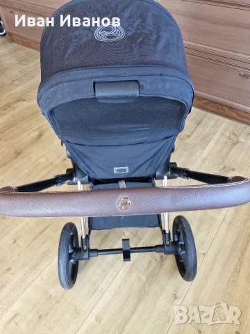 Бебешка количка Cybex Priam 4 + зимен чувал, снимка 6 - Детски колички - 55796583