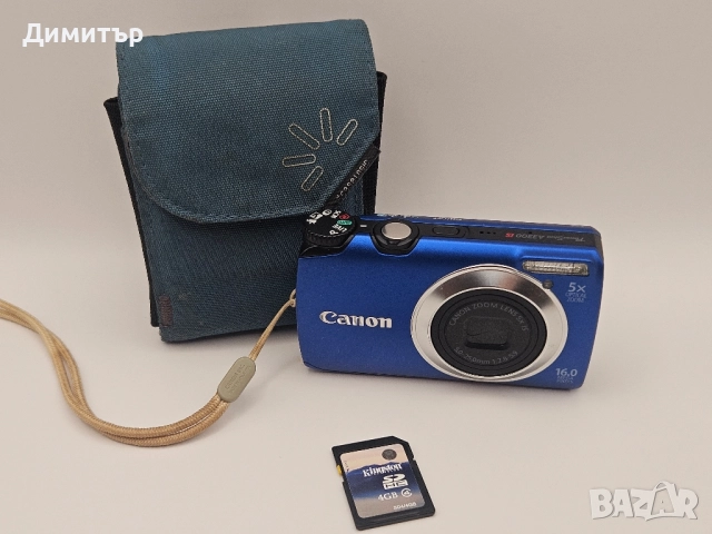 Canon powershot A3300 IS digital camera дигитална камера фотоапарат, снимка 14 - Фотоапарати - 52519726