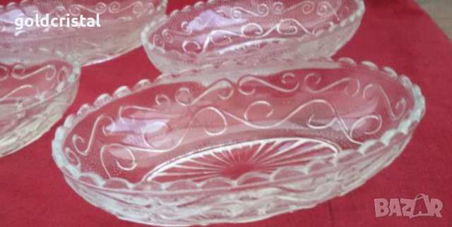 Стъклени чинийки купички , снимка 5 - Антикварни и старинни предмети - 18134995
