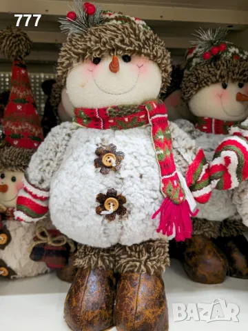коледен снежен човек снежко, снимка 3 - Декорация за дома - 48149460