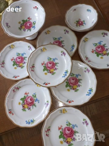 Баварски десертни чинии, снимка 12 - Чинии - 51778332