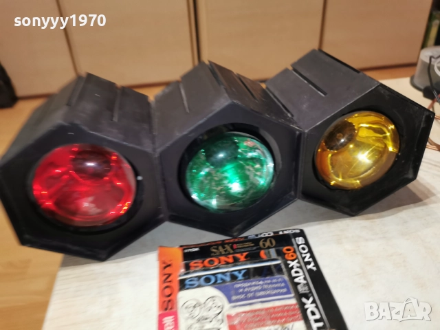 ПРОЖЕКТОРИ 3БР ЗА ЦВЕТОМУЗИКА 36Х12Х12СМ 220В 2012251753, снимка 16 - Ресийвъри, усилватели, смесителни пултове - 52859202