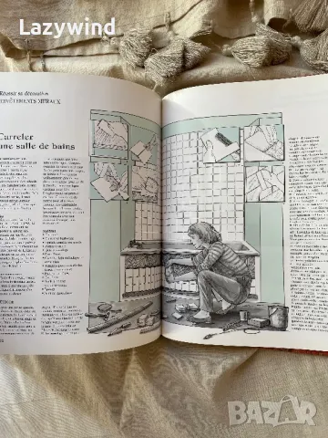 Винтидж книга за интериорен дизайн, снимка 6 - Специализирана литература - 48785866