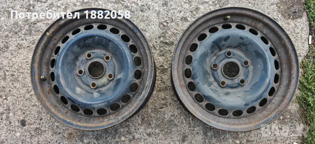Железни Джанти 15" Audi, Volkswagen 5x112