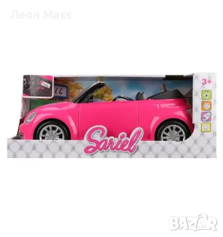 Кола за кукла Барби светлини и звук 