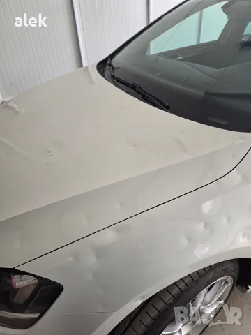 vw golf 7 преден капак градушка 35 евро 