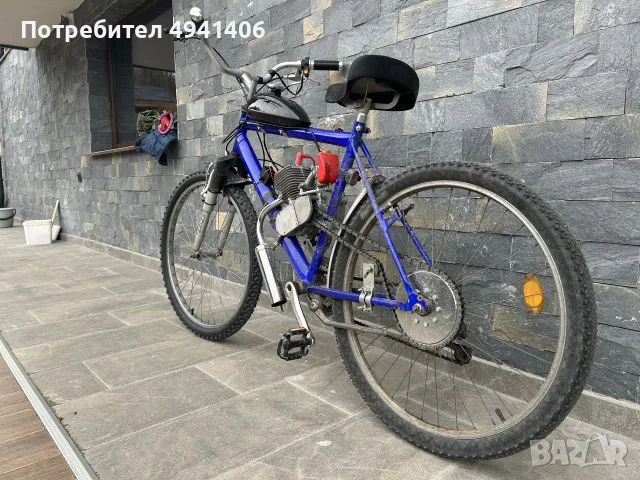 Веломотор 100сс 2Т, снимка 2 - Мотоциклети и мототехника - 55970067