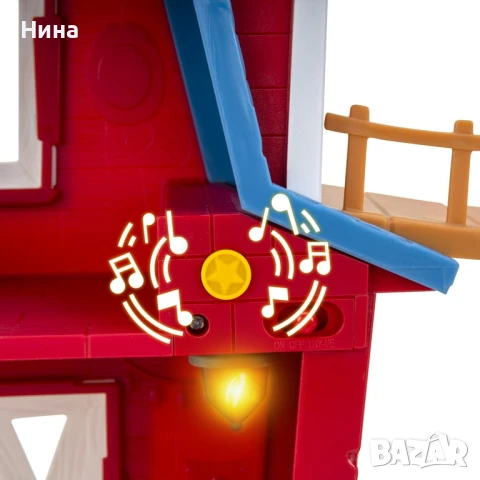 Комплект строителни блокчета: Клубна къща Дино Ранч с Дино Флаш/ Dino Ranch, снимка 7 - Конструктори - 51078214