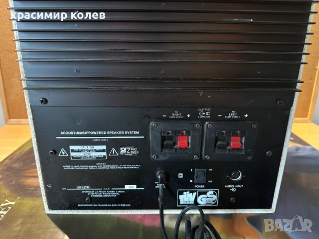 активен субуфер " BOSE 2683-2", снимка 7 - Тонколони - 52772045