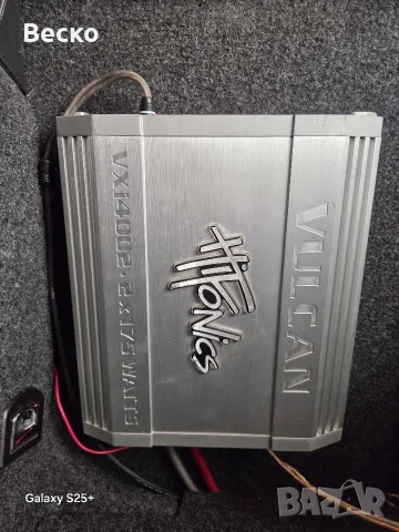 Бас Туба PIONEER TS-WX305T с усилвател Hifonics Vulcan VXi-4002, снимка 5 - Аудиосистеми - 55852885