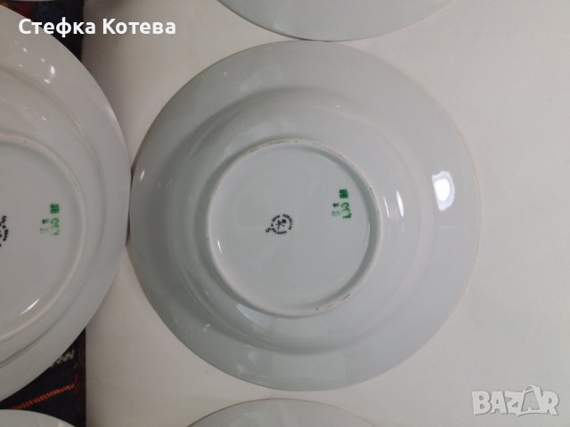 Порцеланови чинии за хранене - "Китка" гр. Нови пазар, снимка 4 - Чинии - 36767245
