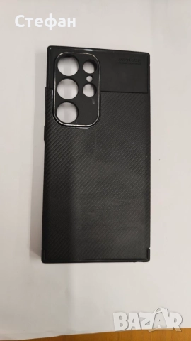 Калъф Samsung Galaxy S25 Ultra - Techsuit CarbonFiber - черен