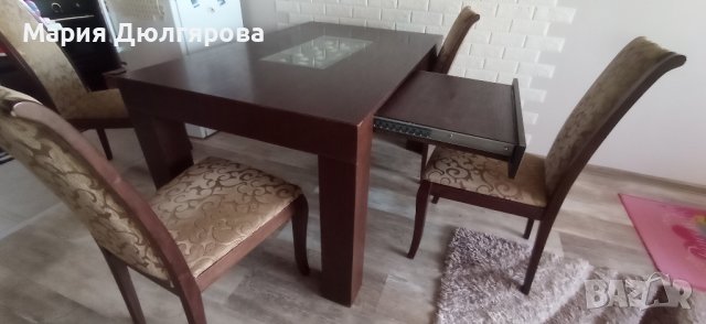 Трапезна маса 140/90/77 , снимка 3 - Маси - 42764857