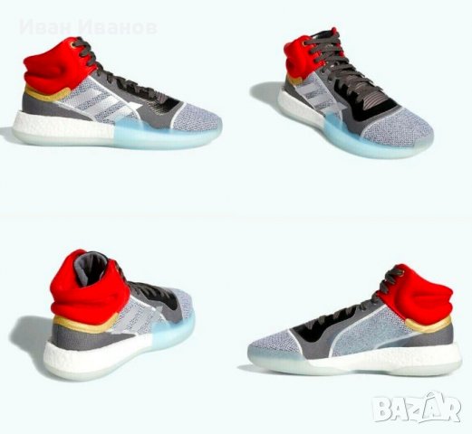 оригинални  Adidas x Marvel Marquee Boost  номер 44,5-45,5, снимка 2 - Маратонки - 36783572