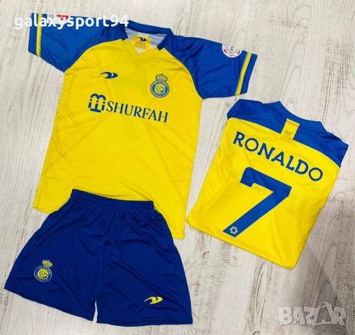 Роналдо Къс+ дълъг+ калци  екип Ал насър 2022 Роналдо Cr7, снимка 12 - Футбол - 40034064