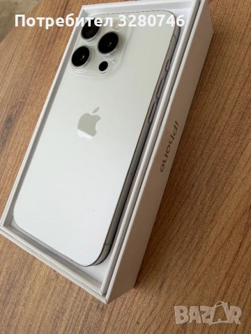 Iphone 15 pro 128 gb с оставаща гаранция, снимка 3 - Apple iPhone - 53343029