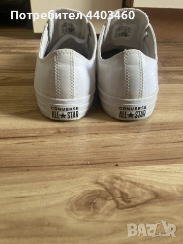 бели кецове Converse Chuck Taylor All Star, снимка 3 - Кецове - 55992559