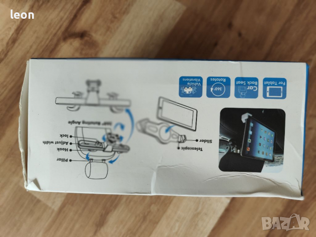 Logilink Tablet car holder, снимка 3 - Селфи стикове, аксесоари - 36568411