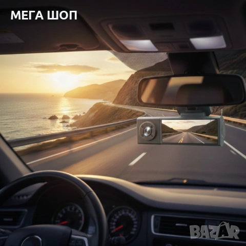 Видеорегистратор Vehicle BlackBox DVR FULL HD 1080 + задна камера