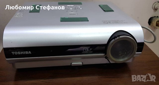 Проектор Toshiba TDP S25 , снимка 6 - Плейъри, домашно кино, прожектори - 30528680