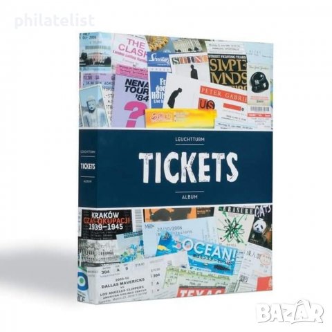 Албум за билети , етикети и банкноти Tickets Album Leuchtturm 