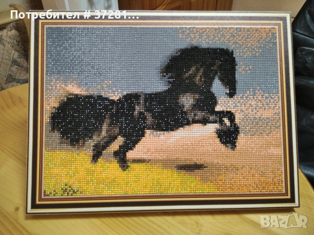 Диамантени гоблени готови изработени размер 30/40см с рамка., снимка 4 - Декорация за дома - 51722026