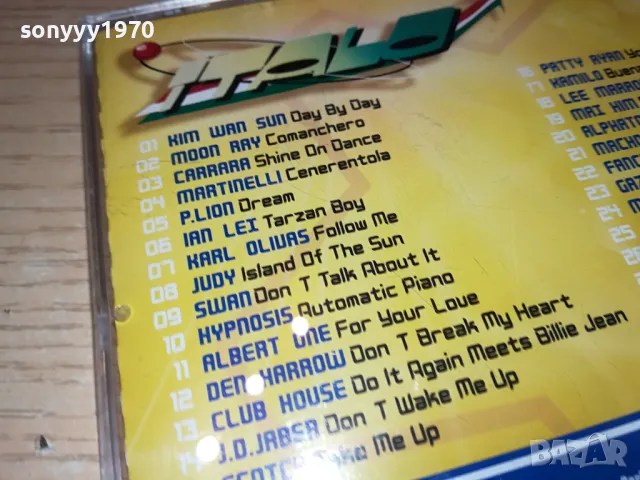 ITALO MEGA DANCE VOL 3 CD 0604251725, снимка 9 - CD дискове - 49783864