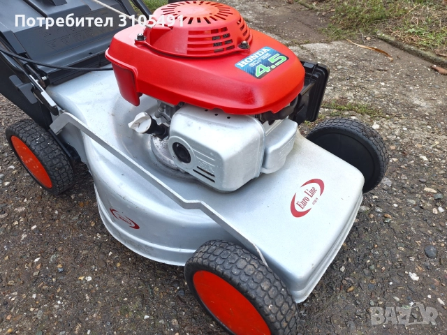 Косачка Honda 4.5к.с. без самоход мулчираща с кош, снимка 16 - Градинска техника - 52160625