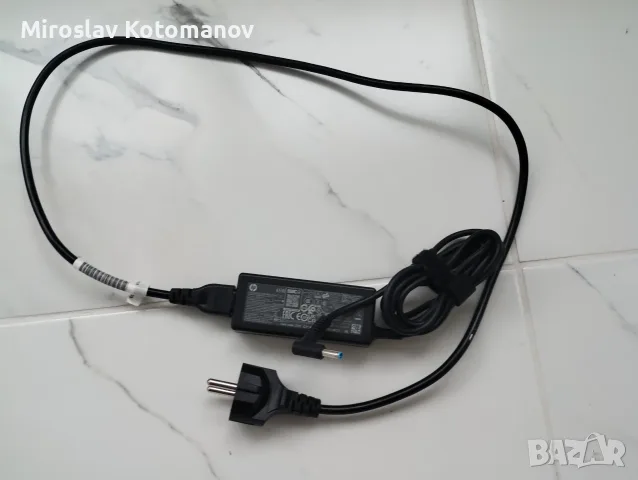HP зарядно за лаптоп с кабел комплект 45W, снимка 4 - Кабели и адаптери - 56449181