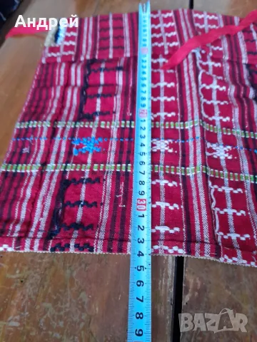 Старинна престилка #20, снимка 5 - Антикварни и старинни предмети - 49011158