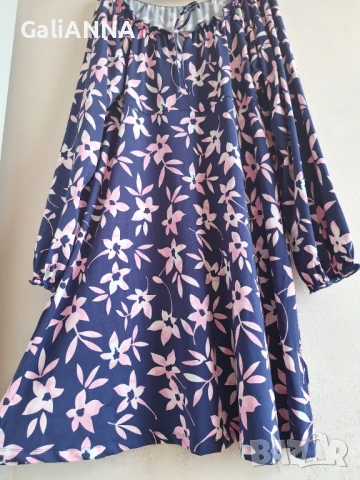 СТРАХОТНА РОКЛЯ ЕФЕКТЕН ДЕСЕН 3XL-4XL