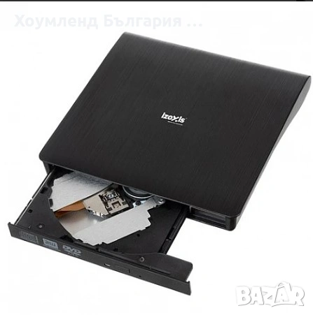 Външен DVD И CD четец на дискове с USB кабел, снимка 4 - Друга електроника - 54344480