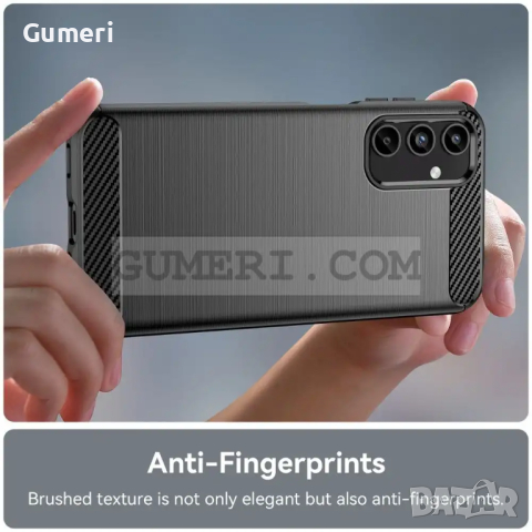 Samsung Galaxy A15 Противоударен Гръб " Карбон Шарк", снимка 5 - Калъфи, кейсове - 44923004