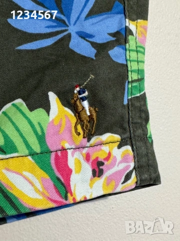 Polo Ralph Lauren Floral Print Prepster Drawstring Short., снимка 2 - Къси панталони - 53927644
