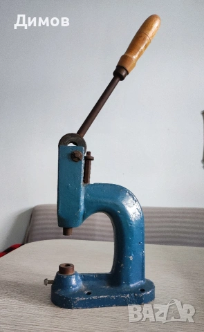 Сарашка кожарска преса за капси копчета, снимка 4 - Други инструменти - 53941972