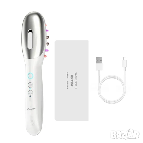 Електрически LED гребен с EMS срещу косопад 3 в 1 , растеж на косата, снимка 3 - Други - 52033910