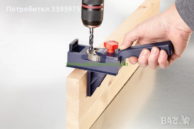 Шаблон за отвори за дибли KWB 758000 Ø 6, 8, 10 мм, снимка 6 - Други инструменти - 51359409