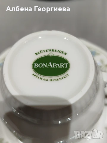 Фин порцеланов сервиз за кафе BLUTENREIGEN BONAPART, снимка 7 - Сервизи - 50864248