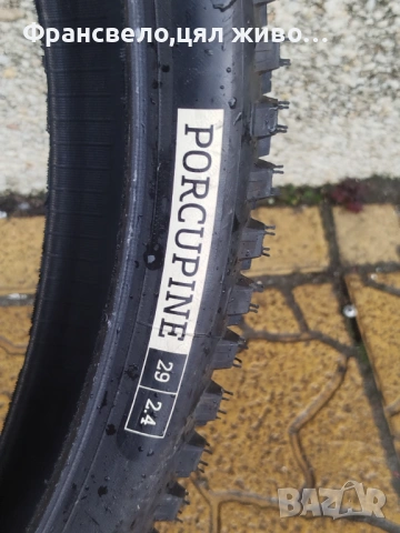 Гума за велосипед колело onza porcupine 2.4 не е карана, снимка 2 - Части за велосипеди - 54025149