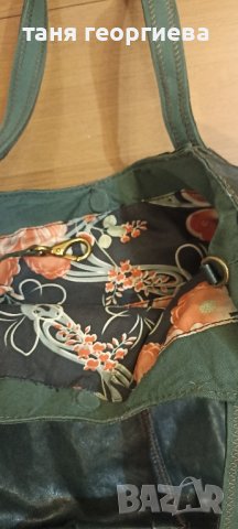 дамска чанта естествена кожа , снимка 4 - Чанти - 42311692