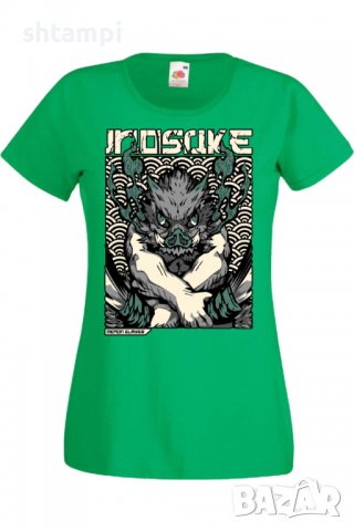 Дамска тениска Demon Slayer Hashibira Inosuke,Анимация,игра,Празник,Повод., снимка 7 - Тениски - 38057995