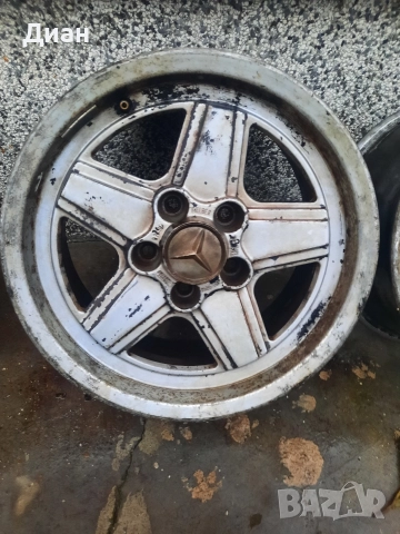 Оригинални джанти MELBER мерцедес,mercedes w 123 w124, снимка 2 - Гуми и джанти - 52859123