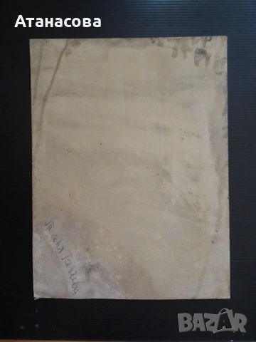 ТАНЯ ТАНЧЕВА картина Портрет масло 1990 г, снимка 5 - Картини - 54176443