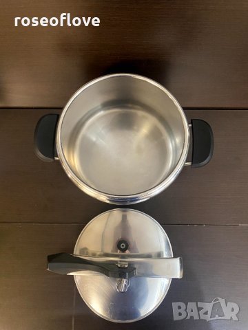 LAGOSTINA ITALY / Италия качествена тенджера под налягане 6 литра, снимка 9 - Съдове за готвене - 31451694