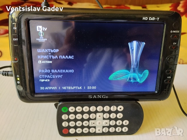 Телевизор 7 инча 18 сантиметра диагонал на екрана 25 ЕВРО 