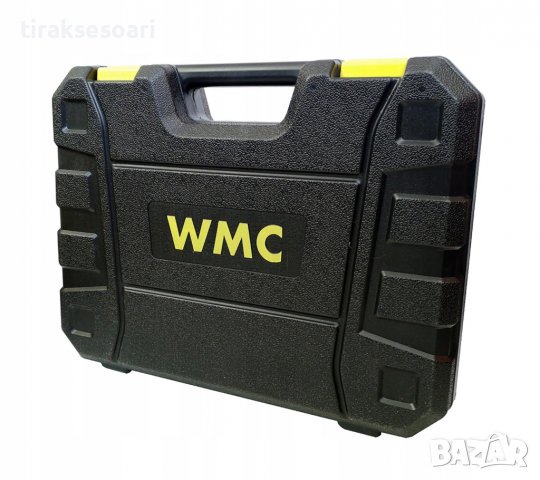 Куфар WMC 110 части + акумулаторна отвертка WMC TOOLS, снимка 8 - Гедорета - 37031686