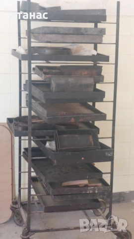 количка за сладкарски цех